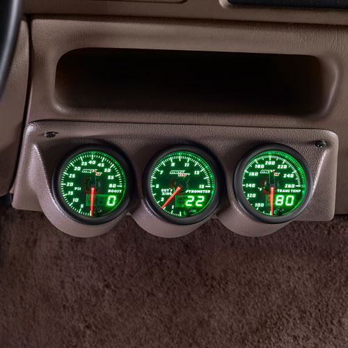 Ford SuperDuty Installed Gauge Pod