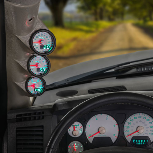 Installed Gauge Pod