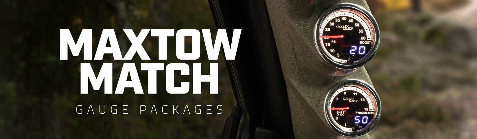 MaxTow Match Gauge Packages