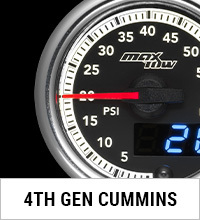 MaxTow Match for the 4th Gen Cummins Gauge Series