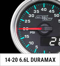 MaxTow Match for the 2014-2020 6.6L Duramax Gauge Series